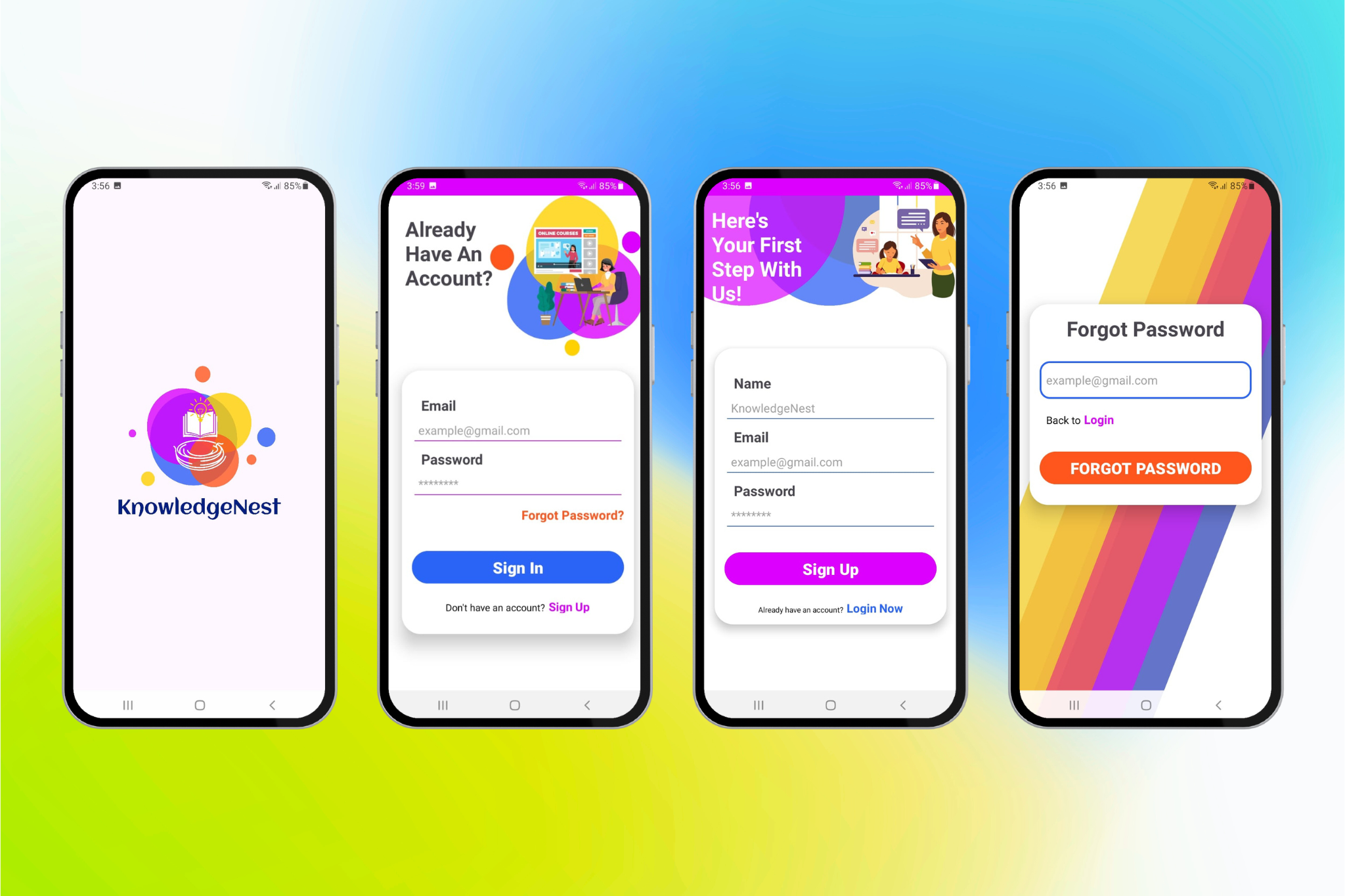 KnowledgeNest E-Learning Platform